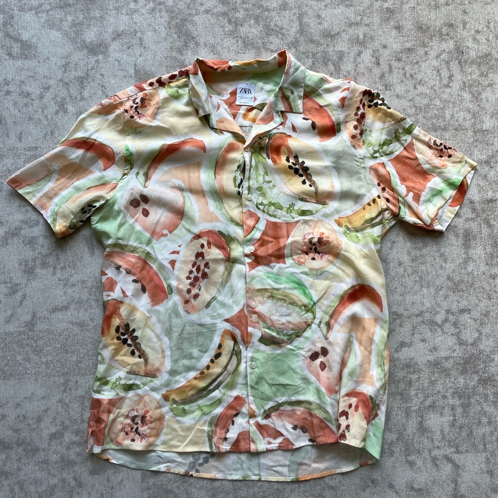 Zara Hawaiian shirt